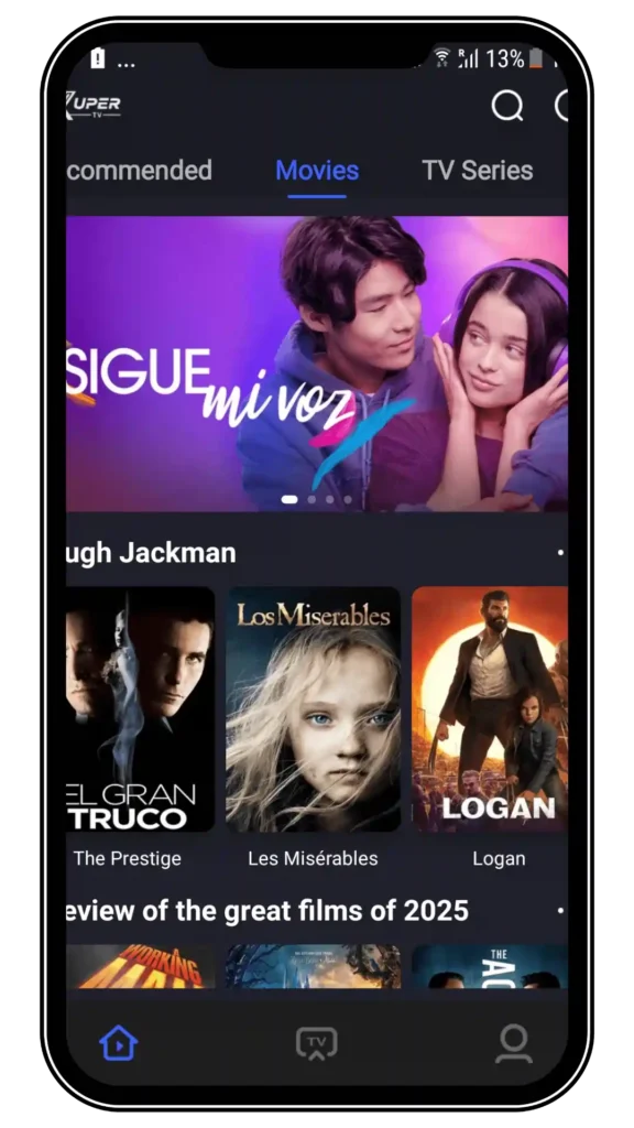 Hogar 5 Películas de Xuper TV