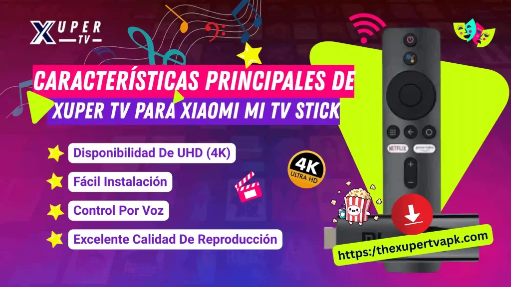 características-principales-de-la-aplicación-Xuper-TV para Xiaomi Mi TV Stick 4K características principales de la aplicación Xuper TV para Xiaomi Mi TV Stick 4K