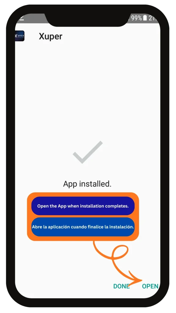 Hogar 5 step 5 como descargar xuper tv apk
